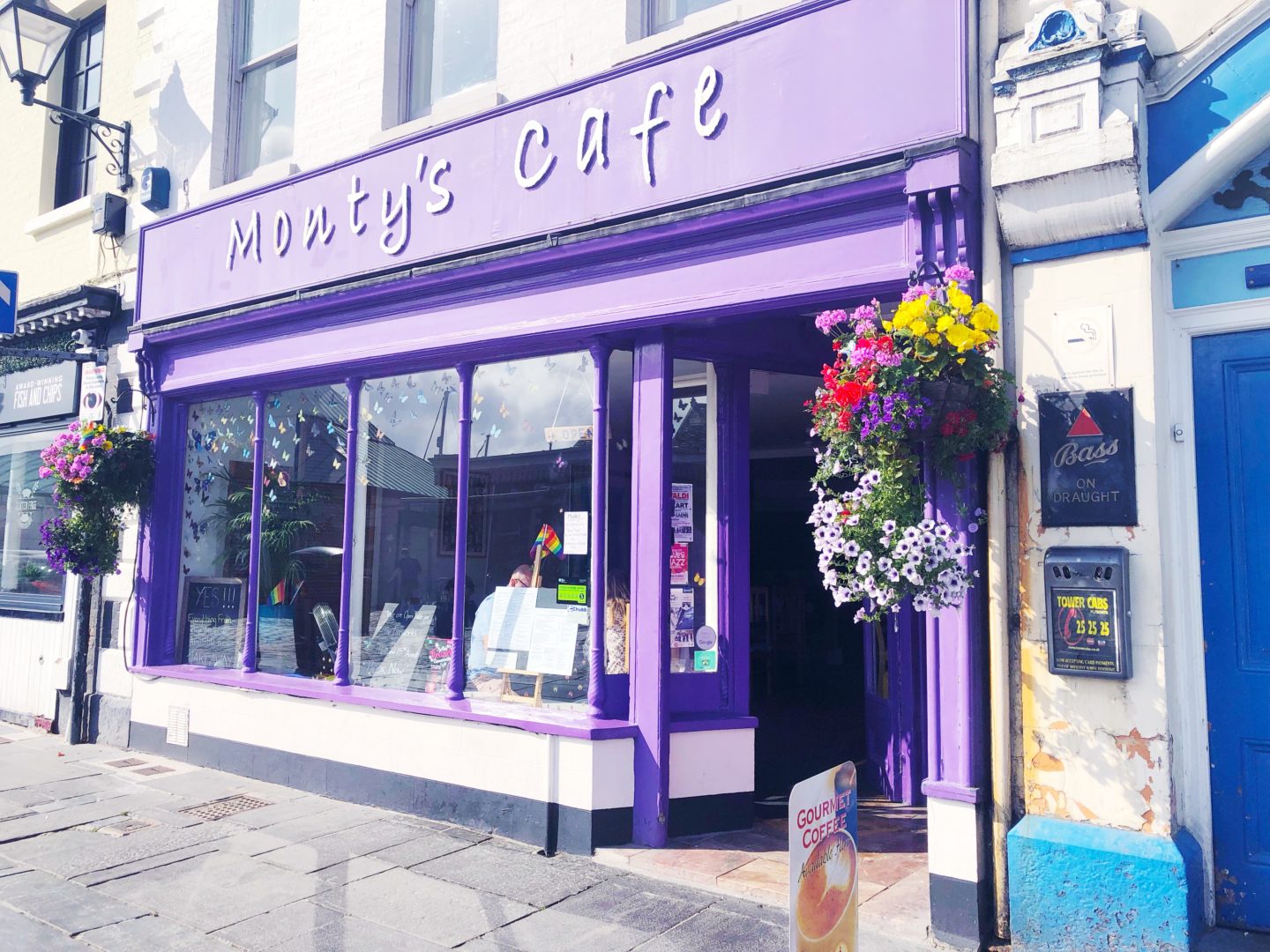 Gluten Free Breakfast at Monty’s Cafe, Plymouth